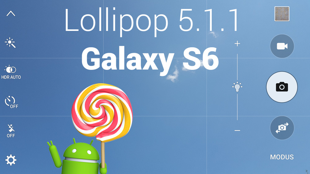 Galaxy S6 5.1.1 Belichtungskorrektur